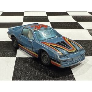 Vintage 1982 Kidco Lock-Ups Blue #34 Camaro Loose No Key